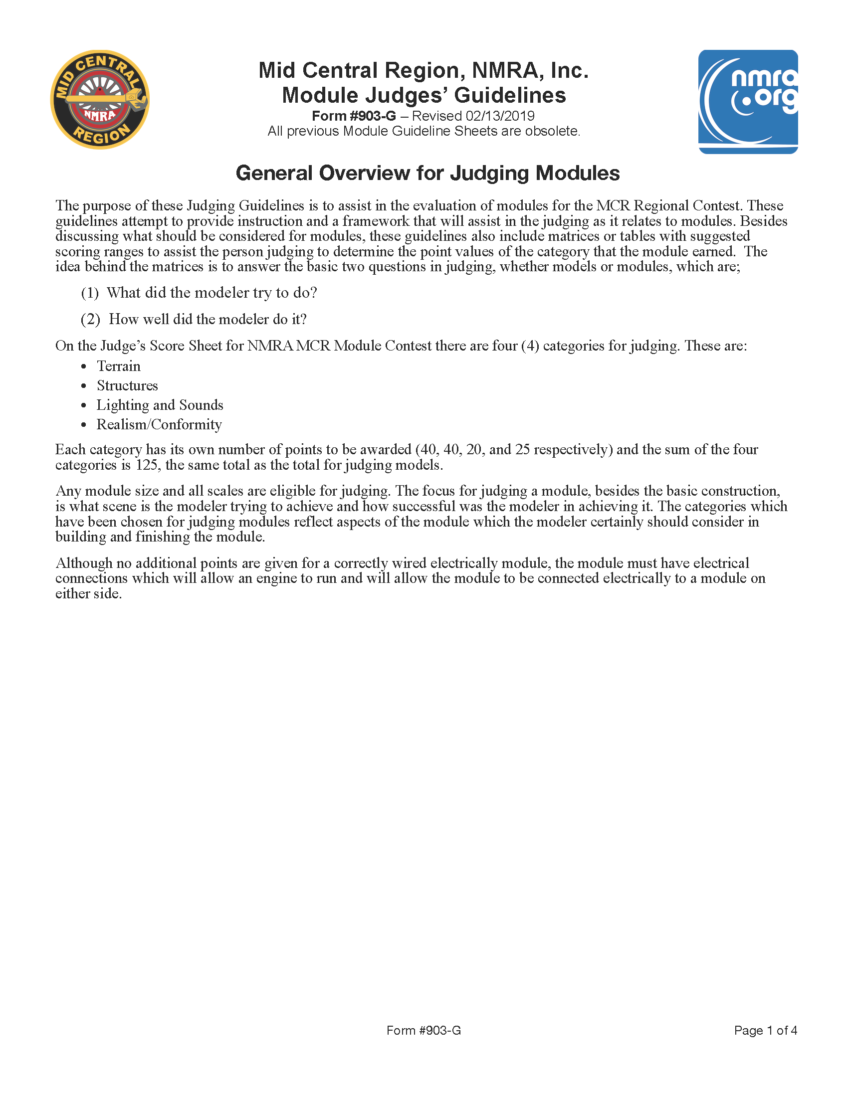 Judges Guide